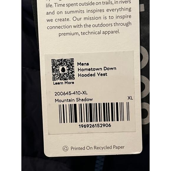 STIO × Magnetar Ventures Hooded Down Vest XL NWT Employee Exclusive RARE - Picture 11 of 12